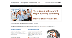 Desktop Screenshot of mdi-learning.com